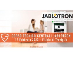 Jablotron programmazione centrali: iscriviti al corso presso la Filiale di Treviglio